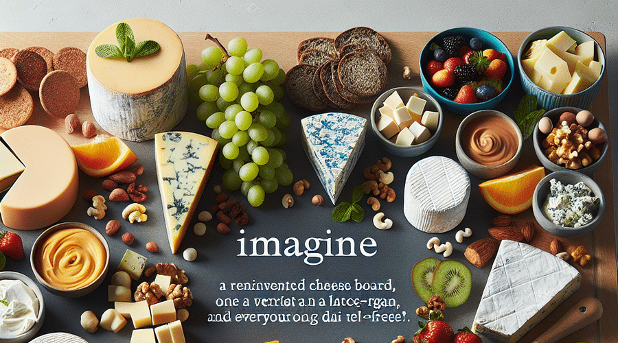 Cheese Board Reinvented: Incorporating Vegan and Lactose-Free Options into Your Spread