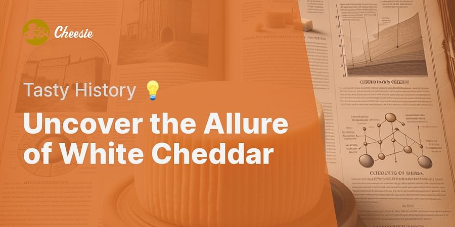 Uncover the Allure of White Cheddar - Tasty History 💡