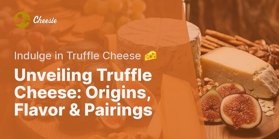 Unveiling Truffle Cheese: Origins, Flavor & Pairings - Indulge in Truffle Cheese π§